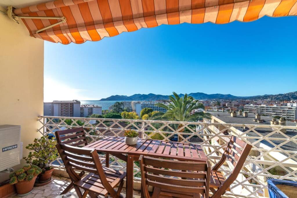 C078-Superb Apt In Cannes - Sea View - 6 People Exterior foto